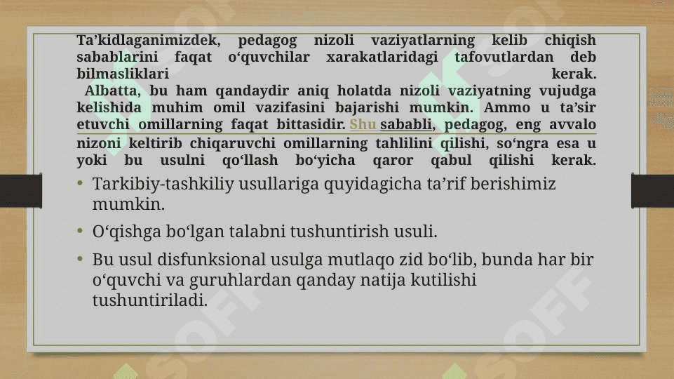 KONFLIKTLARNI BOSHQARISH TARTIBLARI VA USULLARI 5