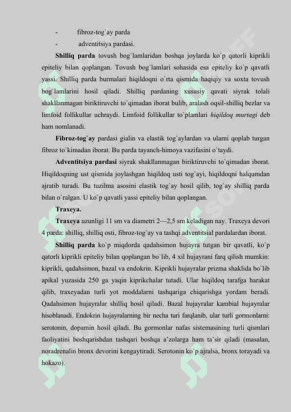 Nafas olish tizimi 4