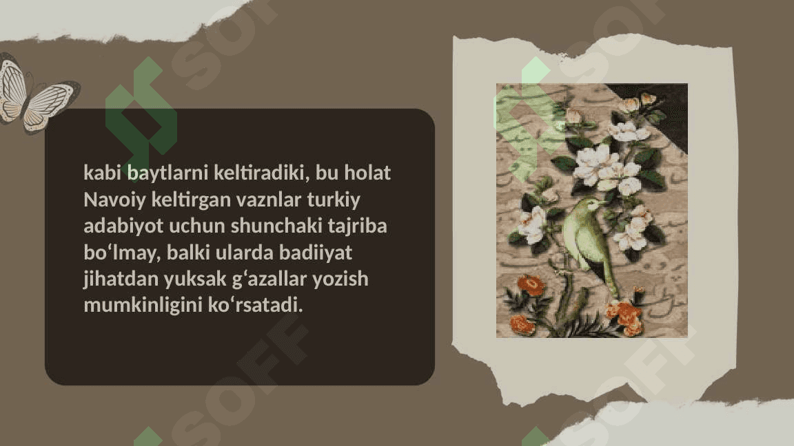 Alisher Navoiyning “Mezon ul-avzon” asari haqida 7