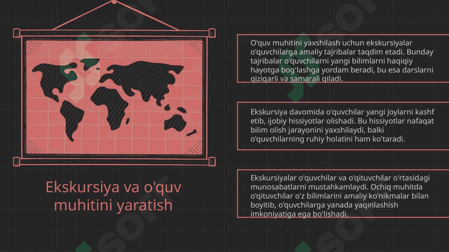 Darsning ekskursiya bilan aloqasi 8