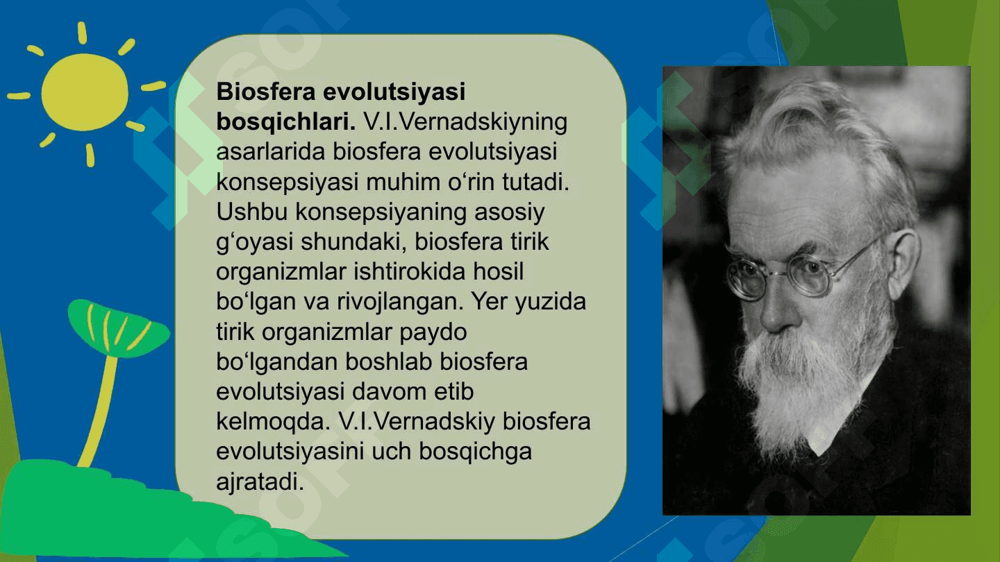 BIOSFERA HAQIDA TA’LIMOT 8