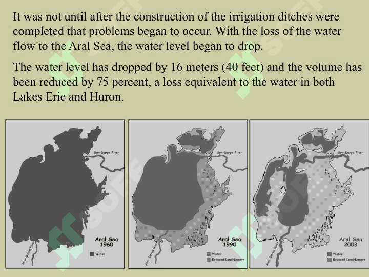 The Aral SeaA Lesson in Human-Environment Interaction 4