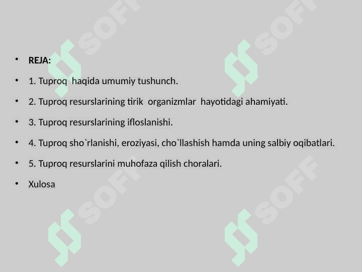 Tuproq resurslarini muhofaza qilish 3