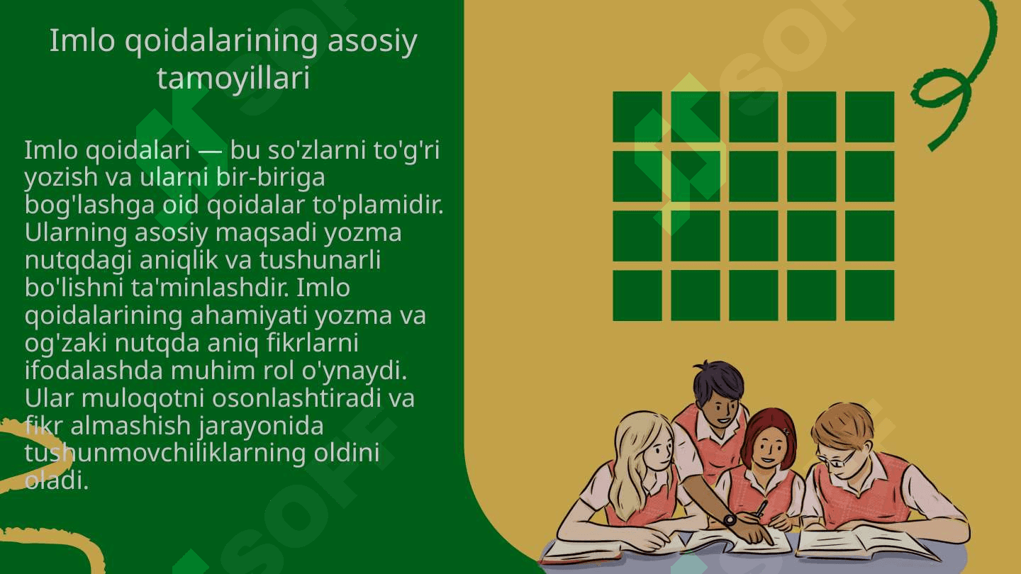Ozbek tilining imlo qoidalari 3