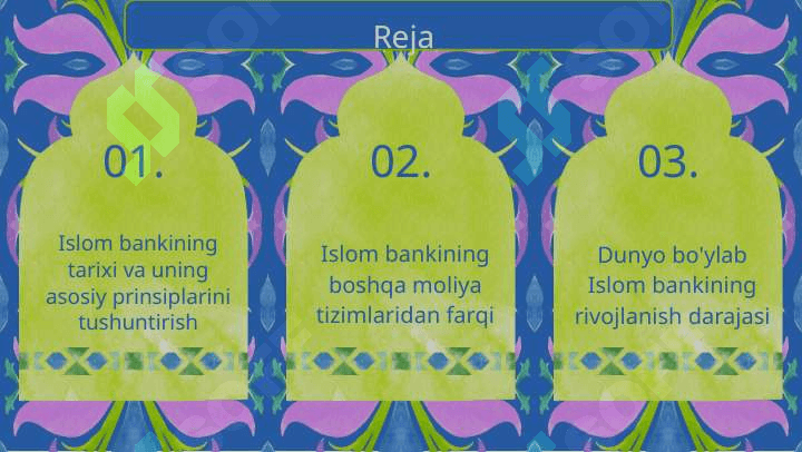 Islom bankining rivojlanish istiqbollari 2
