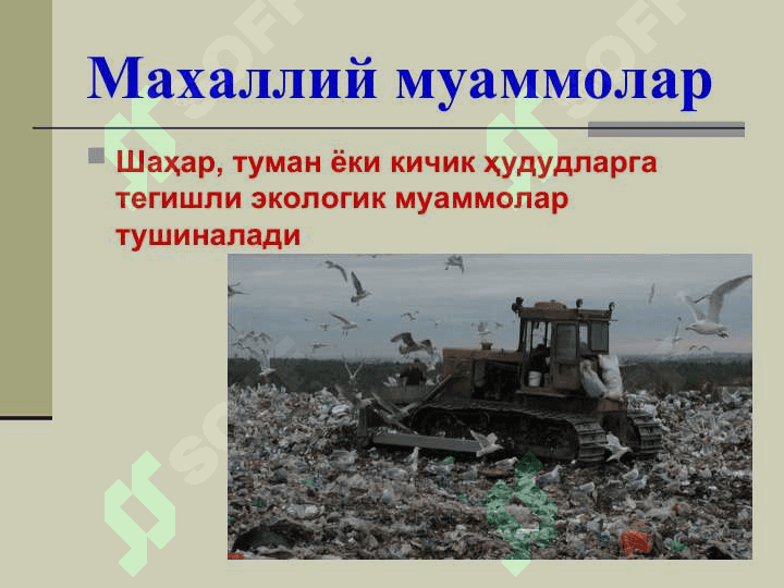 Экология фанига кириш ва унинг тарихи 8