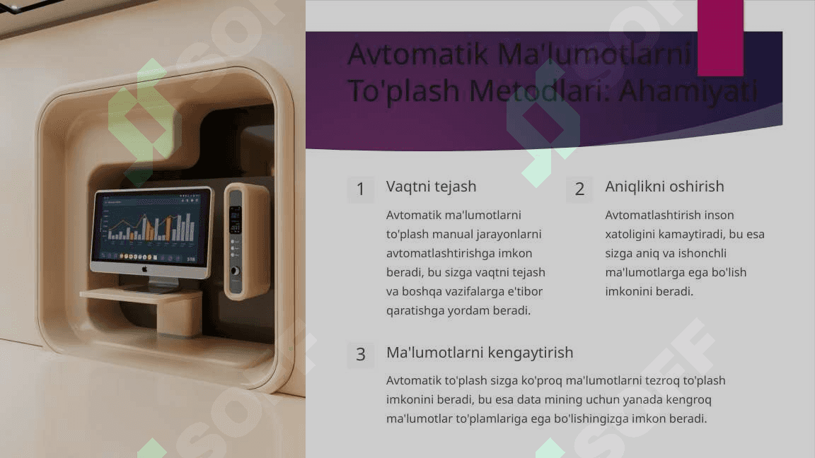 Ma'lumotlarni Qidirish (Data Mining): Avtomatik Ma'lumotlarni To'plash Metodlari SQLda 3