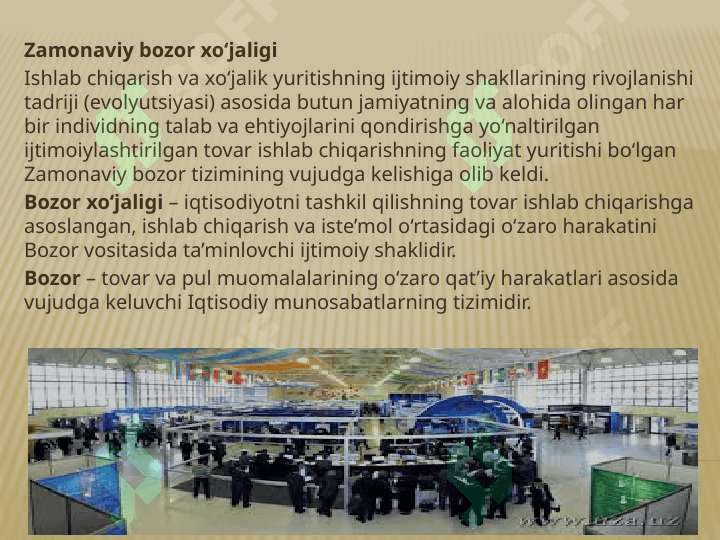 O`zbekistonda milliy bozorni shakillantirish 4