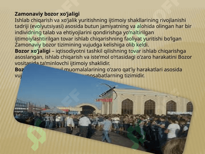 O`zbekistonda milliy bozorni shakillantirish 5