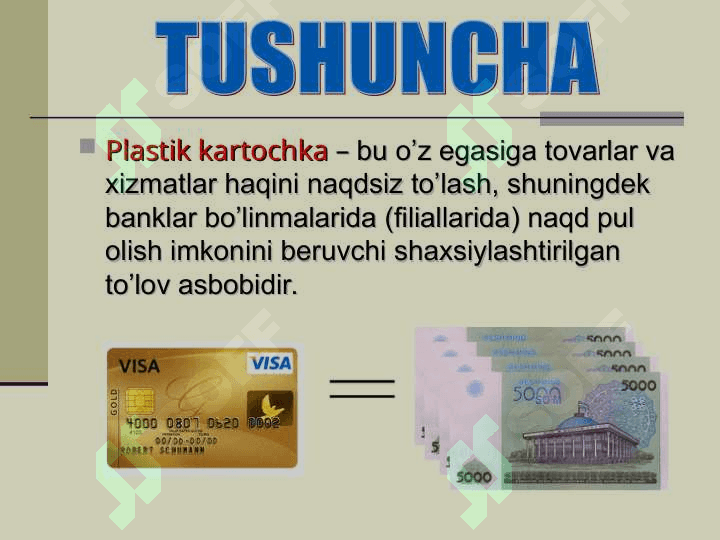 Plastik kartochkalar haqida umumiy ma’lumot 3