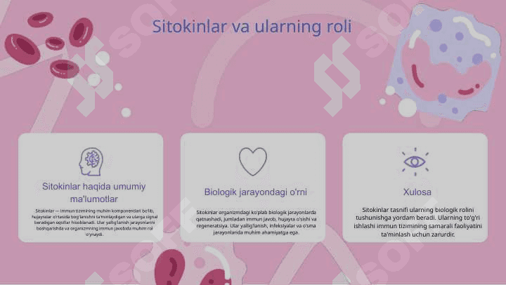 Sitokinlar tasnifi 8