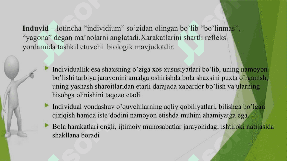 Shaxsning rivojlanish tarbiyasi va ijtimoiylashuvi 4