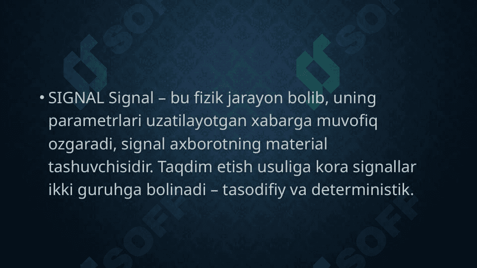 signallar ampletudalarini cheklagichlar 2