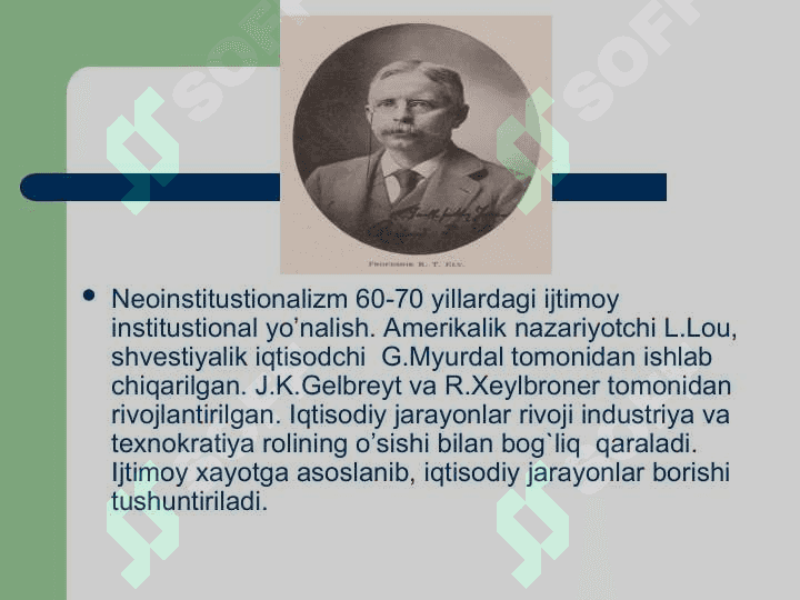 Hozirgi zamon ga’rb iqtisodiyoti va uning asosiy yo’nalishlari 5