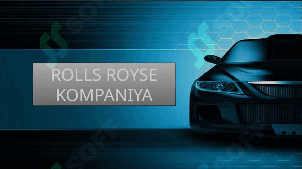 Rolls Royse kompaniyasi 2