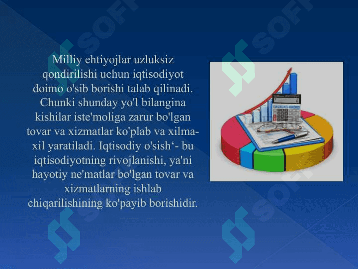 Iqtisodiy o'sish 2