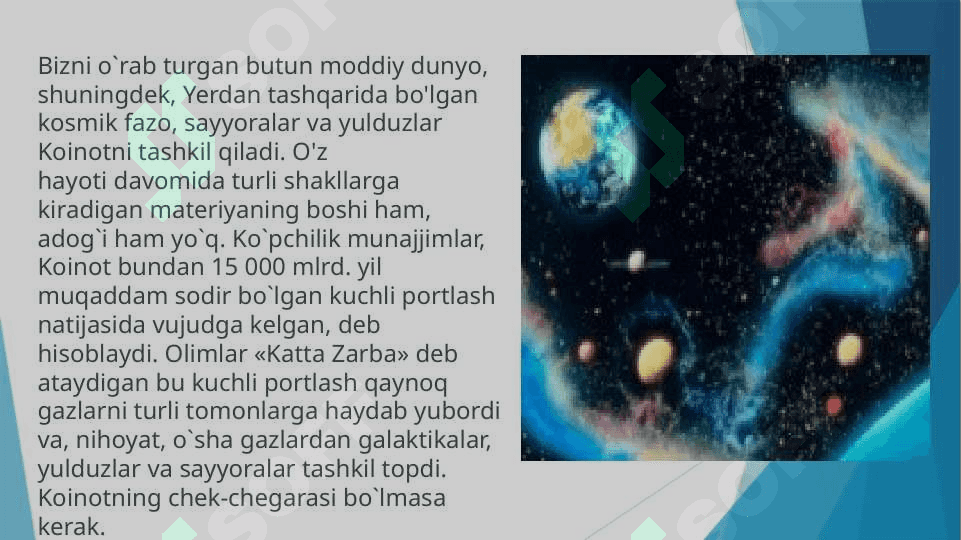 Koinot,inson va ekologiya 2