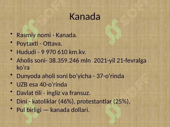 Kanada 2