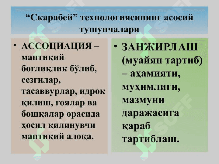 “СКАРАБЕЙ” технологияси 8