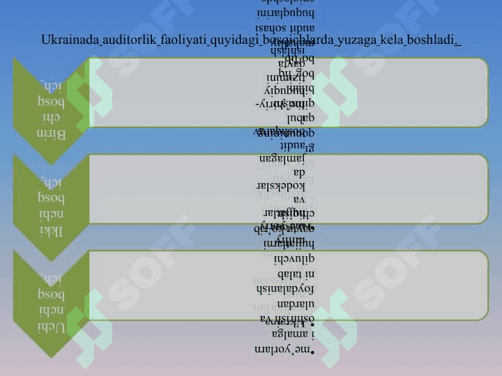 MDH DAVLATLARIDA AUDITORLIK FAOLIYATI 7
