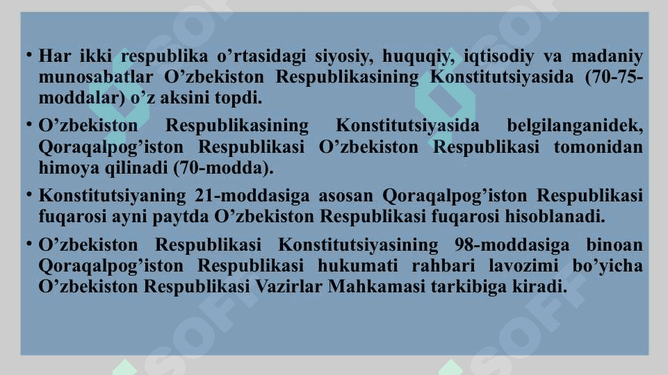 MUSTAQILLIK YILLARIDA QORAQALPOG’ISTON RESPUBLIKASI 4