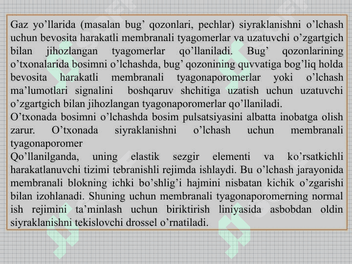 BOSIMNI О‘LCHASH USLUBI 8