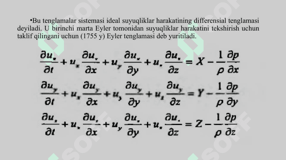 SUYUQLIKLAR HARAKATI DINAMIKASI 4