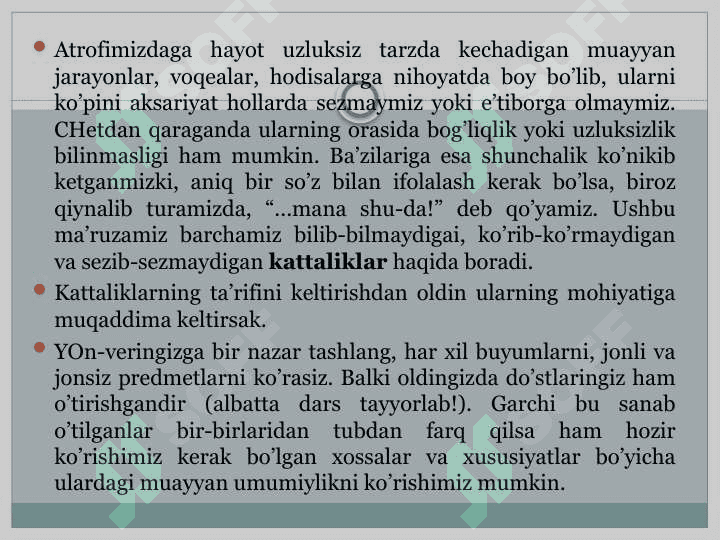 INTELLEKTUAL O'LCHASH ASBOBLARINING XATOLIKLARINI O'RGANISH 3