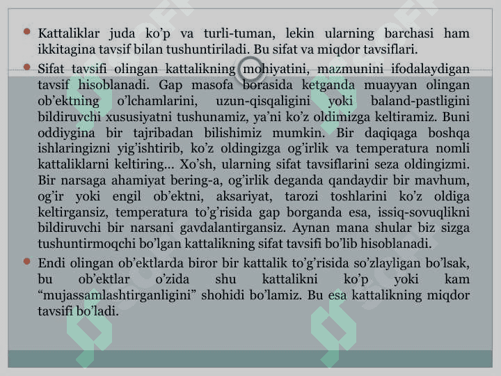 INTELLEKTUAL O'LCHASH ASBOBLARINING XATOLIKLARINI O'RGANISH 4