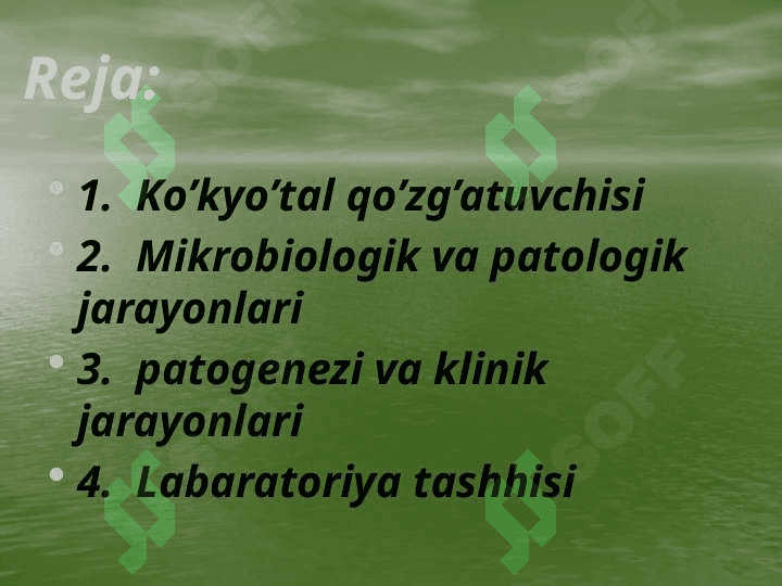Ko’k yo’tal Qo’zg’atuvchisi tashhis qo’yish usullari 2