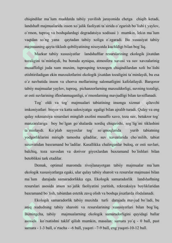 Ekologik samaradorlik va barqaror rivojlanish 3