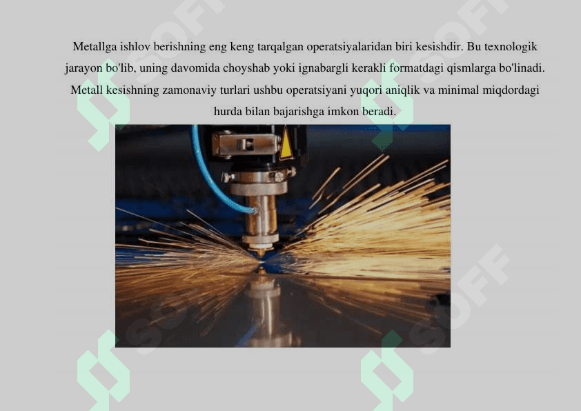 Termik kesish mashinalari turlari 2