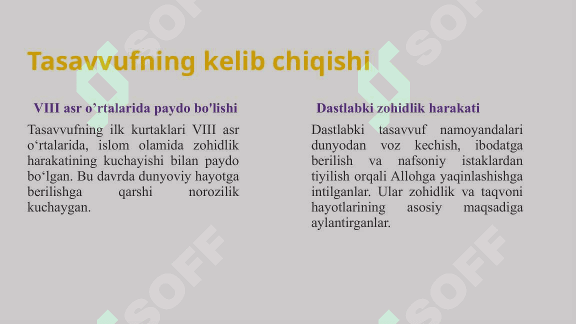 Tasavvufning sharq madaniyatiga ta'siri 3
