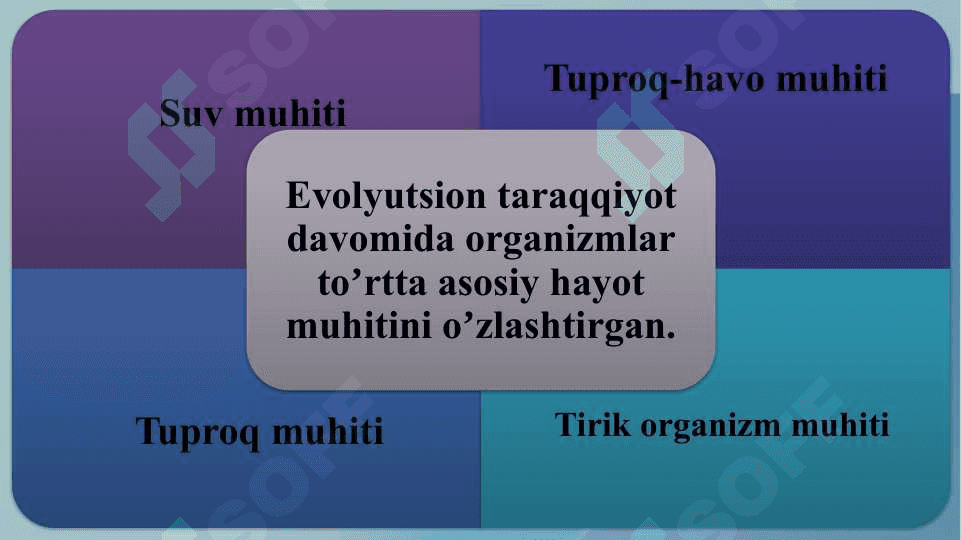 Mikroorganizmlarga ekologik omillarning ta’siri 7