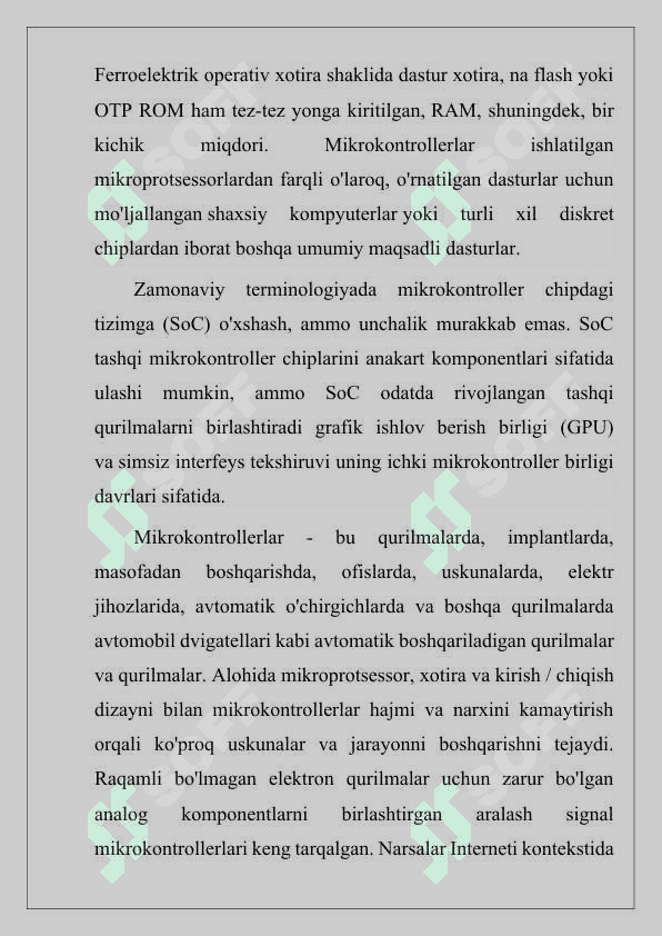 Mikrokontroller va konrellardan foydalanib qurilma sxemasini loyihalash. 3
