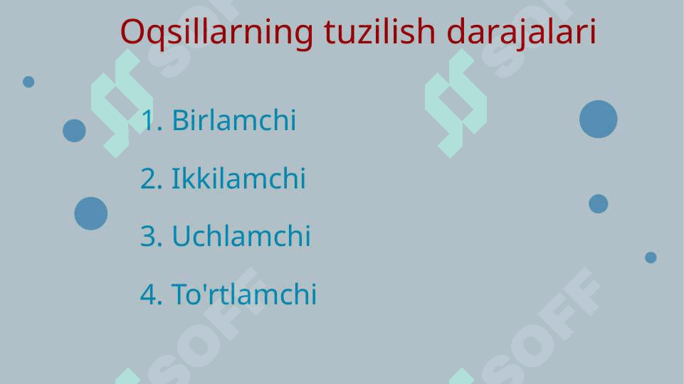 Oqsillar 7