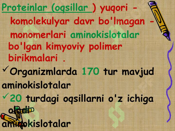 OQSILlar 3