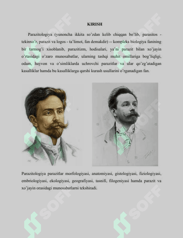 “KASALLIK KELTIRIB CHIQARUVCHI BIR HUJAYRALILAR” 3