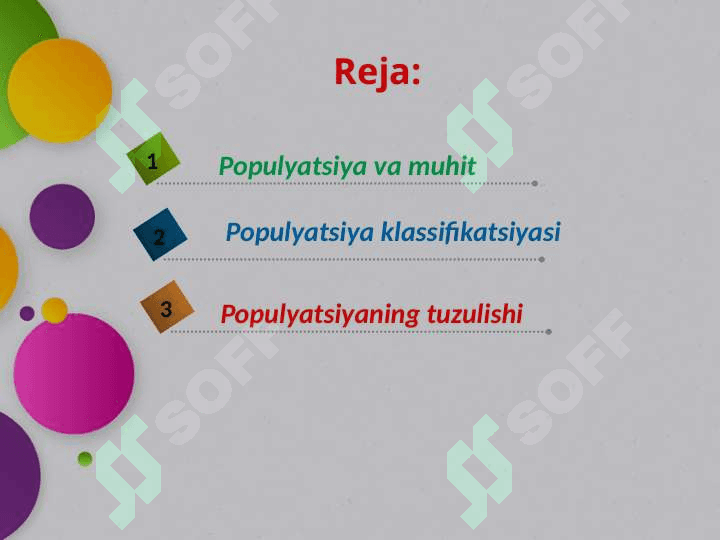 Populyatsiya va muhit 2