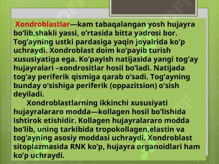 Tog’ay va suyak to’qimasi 5