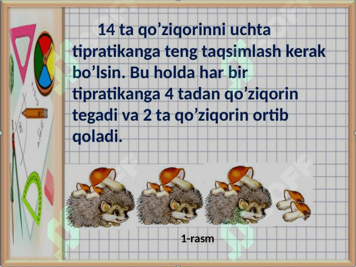 QOLDIQLI BO’LISH 2