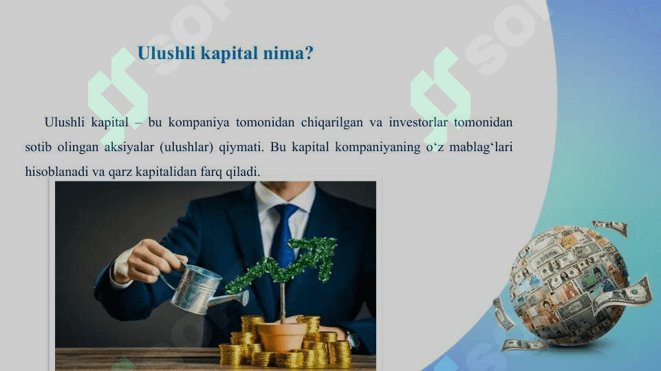 Kompaniya ulushli mulki 4