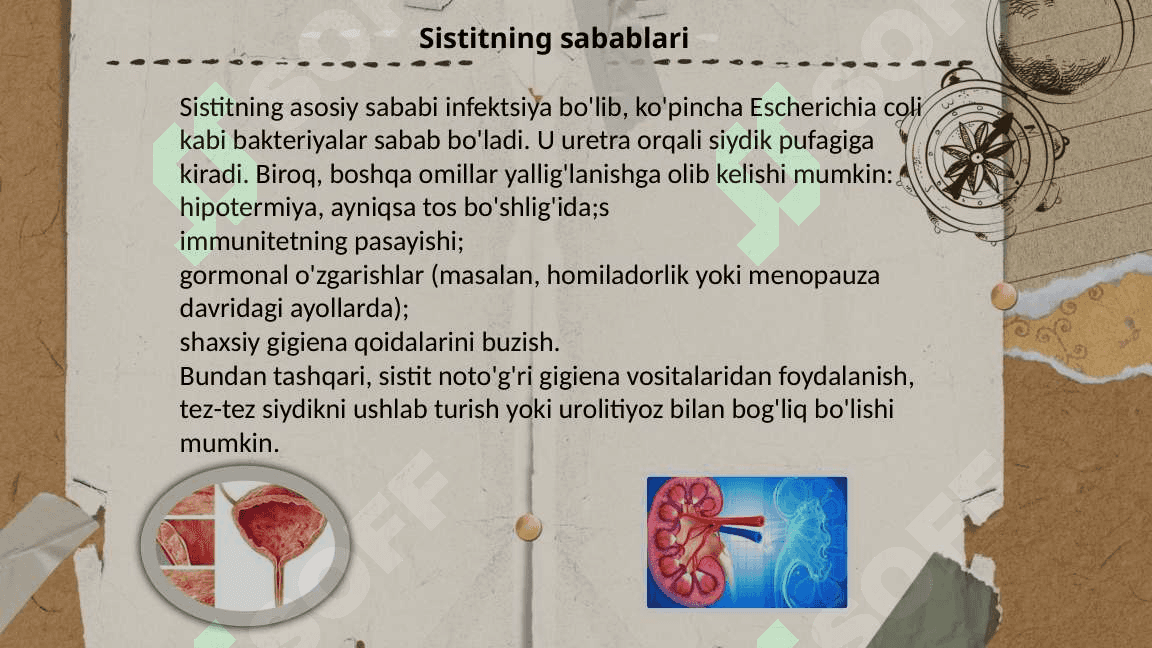 Sistit va uni  davolash 3