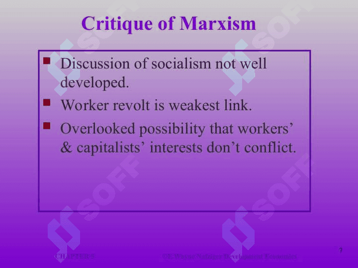 Theories of Economic Development 7