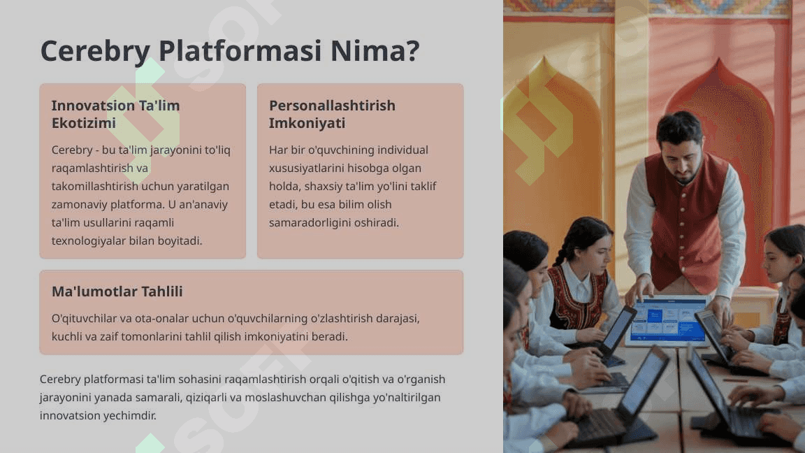 Cerebry Platformasi Raqamli Ta'lim Kelajagi 3
