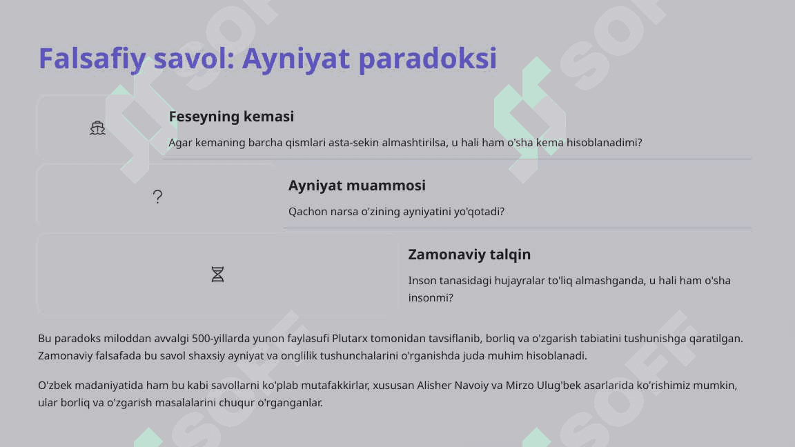 Eng qiyin mantiqiy savollar 4