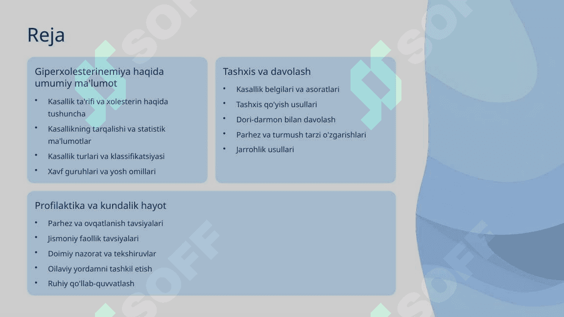 Giperxolesterinemiya Sabablari, Asoratlari va Davolash Usullari 2