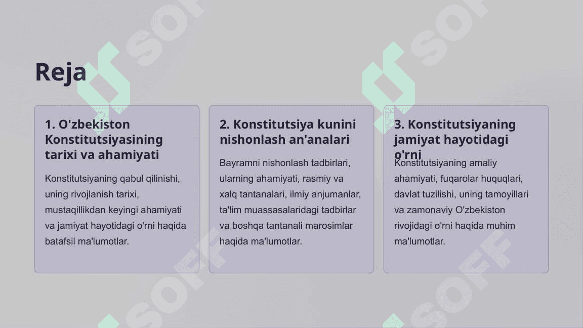 O'zbekiston Konstitutsiyasi kuni 2