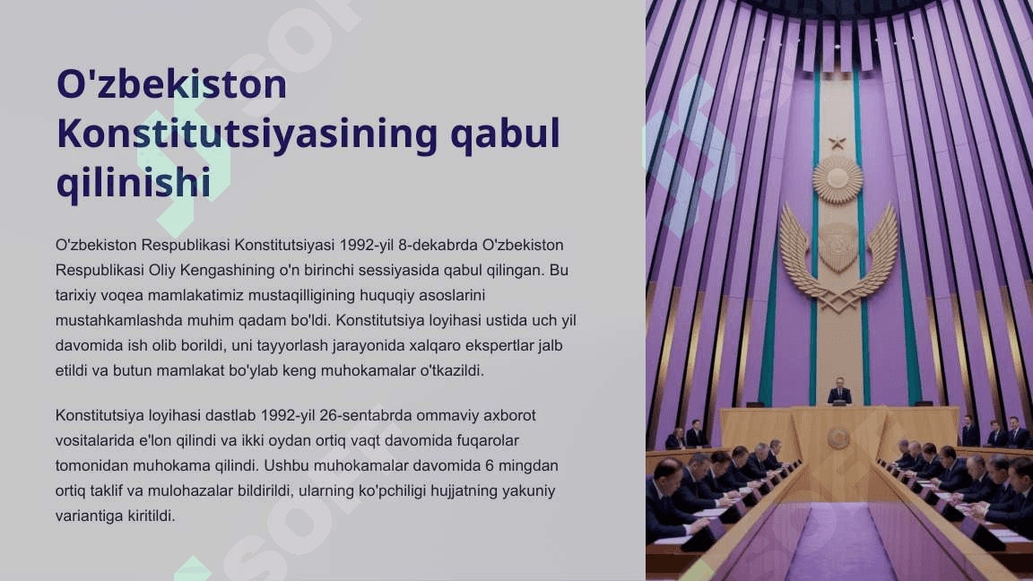 O'zbekiston Konstitutsiyasi kuni 3