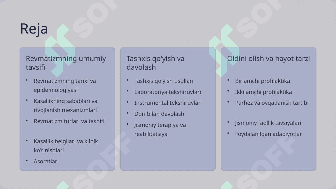 Revmatizm (Revmatik isitma) kasalligi 2